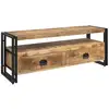 Image de Vidaxl meuble tv 120x35x45 cm bois solide de manguier 247402