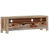 Image de Meuble Tv Bois Massif 130x30x40 Cm Vidaxl