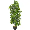 Image de Plante Artificielle Avec Pot Laurier Vert 120 Cm Vidaxl