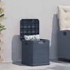 Image de vidaXL Boîte de rangement de jardin 90 L Anthracite