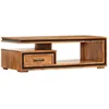 Image de Table Basse 100x45x33 Cm Bois D'acacia Massif Vidaxl
