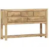 Image de Buffet 120x30x75 Cm Bois De Manguier Massif Vidaxl