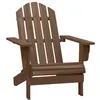 Image de vidaXL Chaise de jardin Bois Marron 45703