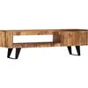 Image de Meuble Tv 140x30x40 Cm Bois Massif Vidaxl