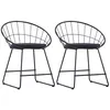 Image de vidaXL 2x Chaises de Salle à Manger Siège en Similicuir Chaises à Dîner Meuble de Cuisine Mobilier de Salon Maison Intérieur 247274