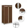 Image de vidaXL Garde-robe Marron 75x50x160 cm