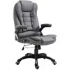 Image de Chaise De Bureau Anthracite Similicuir Vidaxl