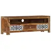Image de Meuble Tv 120x30x40 Cm Bois De Sesham Solide Vidaxl