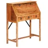 Image de vidaXL Bureau 90x40x107 cm Bois dacacia massif