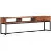 Image de Meuble Tv 160x30x45 Cm Bois De Sesham Massif Vidaxl
