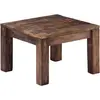 Image de Table Basse 50x50x35 Cm Bois De Manguier Massif Vidaxl