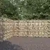 Image de Mur À Gabion Avec Couvercles Acier Galvanisé 600x30x200 Cm Vidaxl