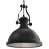 Image de Plafonnier Noir Rond E27 Vidaxl