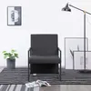 Image de Fauteuil Gris Tissu Vidaxl