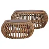 Image de vidaXL Tables Basses 2 pcs Table dAppoint Table de Canapé Table de Salon Bout de Canapé Maison Intérieur Salle de Séjour 283082