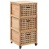 Image de Armoire De Salle De Bains 41x41x91 Cm Bois De Noyer Massif Vidaxl