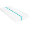Image de vidaXL Matelas 180x200 cm 7 zones Mousse PU epaisseur 16 cm H2 H3