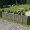 Image de Mur de gabion Acier galvanisé 450 x 30 x 100 cm