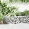 Image de Mur De Gabion Acier Galvanisé 450x30x50 Cm Vidaxl