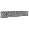 Image de Mur À Gabion Avec Couvercles Acier Galvanisé 600x30x100 Cm Vidaxl