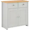 Image de Buffet Gris 79x35x81 Cm Vidaxl