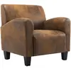 Image de Canapé-chaise Marron 70x69x72 Cm Similicuir Vidaxl