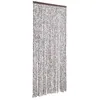 Image de Moustiquaire Marron Et Beige 100 X 220 Cm Chenille Vidaxl