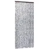 Image de vidaXL Moustiquaire Marron et beige 100 x 220 cm Chenille