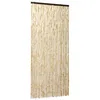 Image de vidaXL Moustiquaire Beige 100x220 cm Chenille