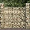Image de Paniers De Gabion 3 Pcs Acier Galvanisé 25x25x197 Cm Vidaxl
