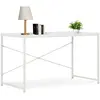 Image de Bureau D'ordinateur Blanc 120 X 60 X 70 Cm Vidaxl