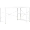 Image de Bureau D'ordinateur Blanc 120x72x70 Cm Vidaxl