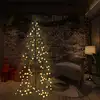 Image de Arbre De Noël Cône 160 Led D'intérieur/d'extérieur 78x120 Cm Vidaxl