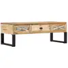 Image de Table Basse 110x50x38 Cm Bois De Manguier Massif Vidaxl