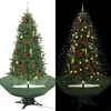 Image de vidaXL Arbre de Noël Neigeux avec Base de Parapluie Sapin de Noël Artificiel Arbre Décoration de Noël Salon Salle de Séjour 284337