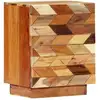 Image de Table De Chevet 40 X 30 X 50 Cm Bois De Récupération Massif Vidaxl