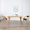 Image de vidaXL Chaises à manger lot de 2 noir bois courbé et similicuir 283105