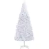 Image de Sapin De Noël Artificiel 500 Cm Blanc Vidaxl