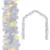 Image de Guirlande De Noël Avec Lumières Led 20 M Blanc Vidaxl