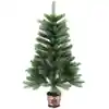 Image de Arbre De Noël Artificiel Aiguilles Réalistes 90 Cm Vert Vidaxl