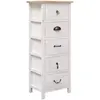 Image de Armoire Latérale 35x25x87 Cm Bois De Paulownia Vidaxl