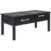 Image de Table Basse Noir 100x50x45 Cm Bois Vidaxl