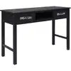 Image de Table Console Noir 110x45x76 Cm Bois Vidaxl