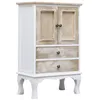 Image de vidaXL Armoire à tiroirs Blanc 50 x 30 x 80 cm Bois