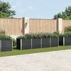 Image de vidaXL Bac de Jardin en Acier Galvanisé 320x80x77 cm Anthracite Fond Ouvert Bac à Fleurs et Légumes DIY 45728