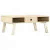 Image de Table Basse 100x60x40 Cm Bois De Manguier Massif Vidaxl