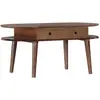 Image de Table Basse 100x50x46 Cm Bois D'acacia Solide Vidaxl