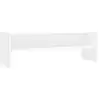 Image de Vidaxl meuble tv blanc 120x40x40 cm bois d'ingénierie 800036
