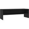 Image de vidaXL Meuble TV Noir 120 x 40 x 40 cm Aggloméré