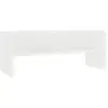 Image de Vidaxl meuble tv blanc 100x40x40 cm bois d’ingénierie 800045